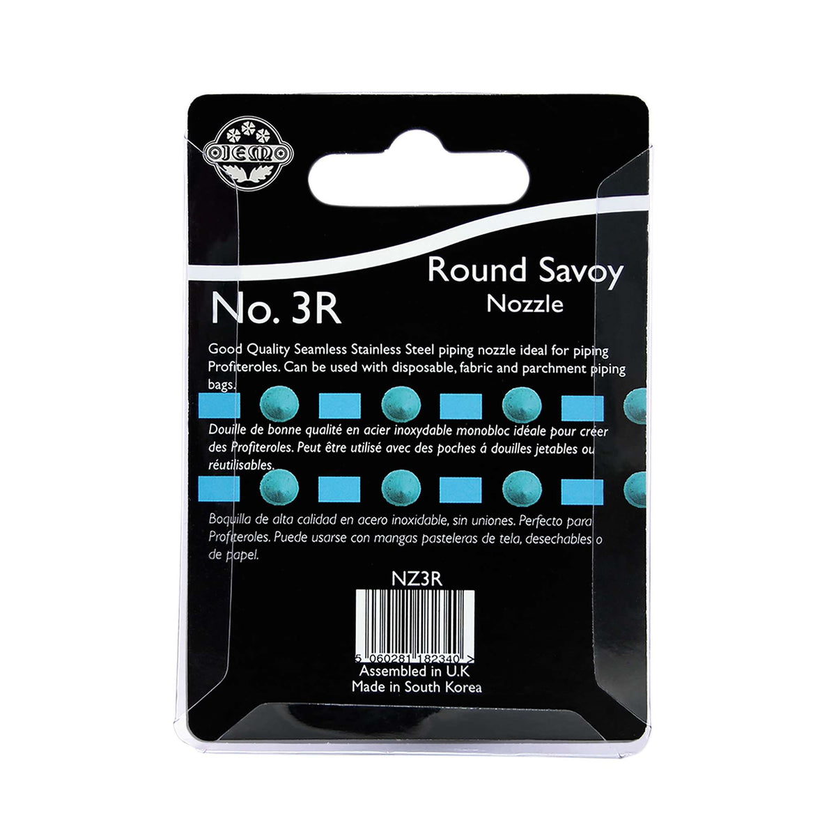 JEM Nozzle - Grand rond simple Savoy #3R