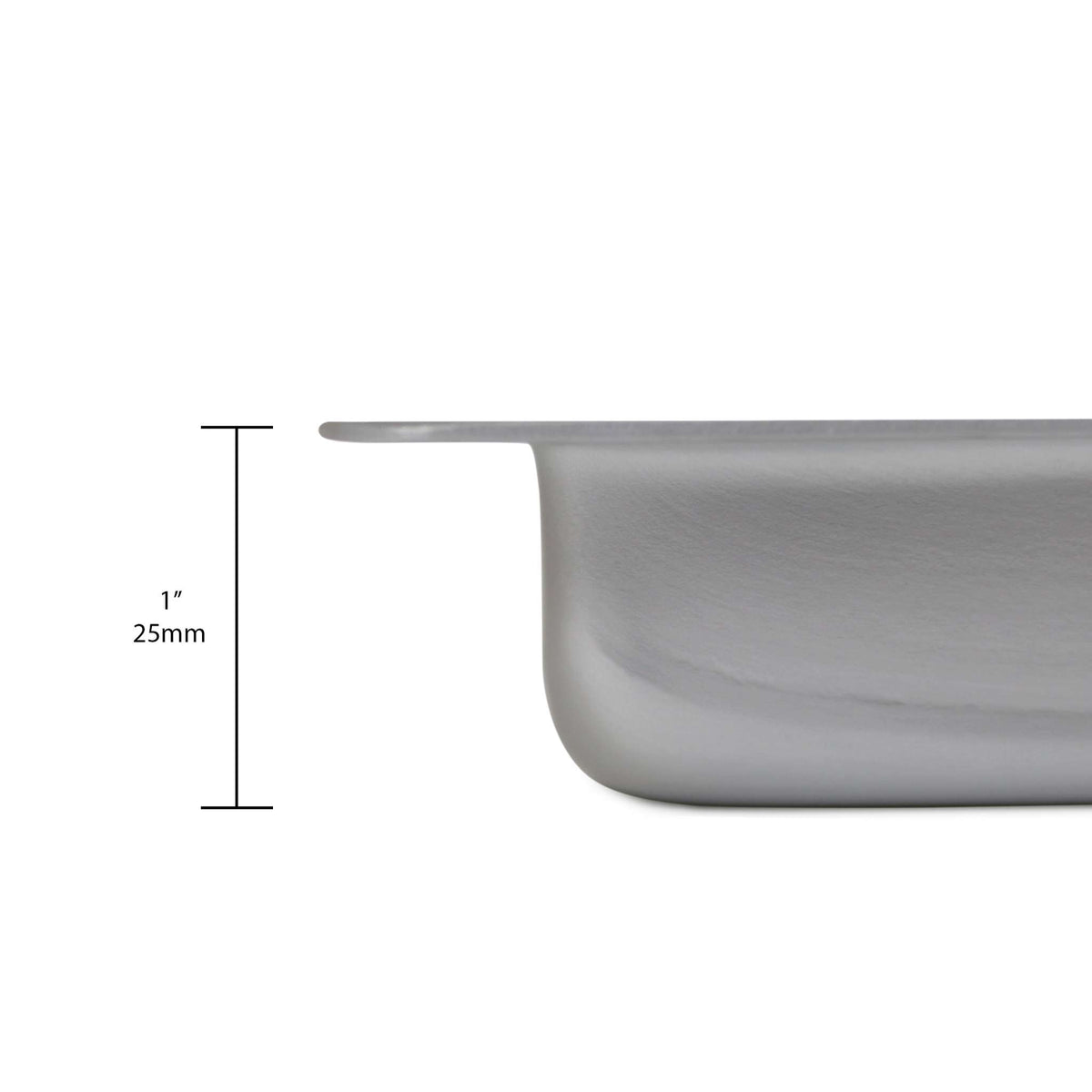 Rectangle Aluminium Cake Tin (7 x 11 x 1" / 177 x 279 x 25mm)
