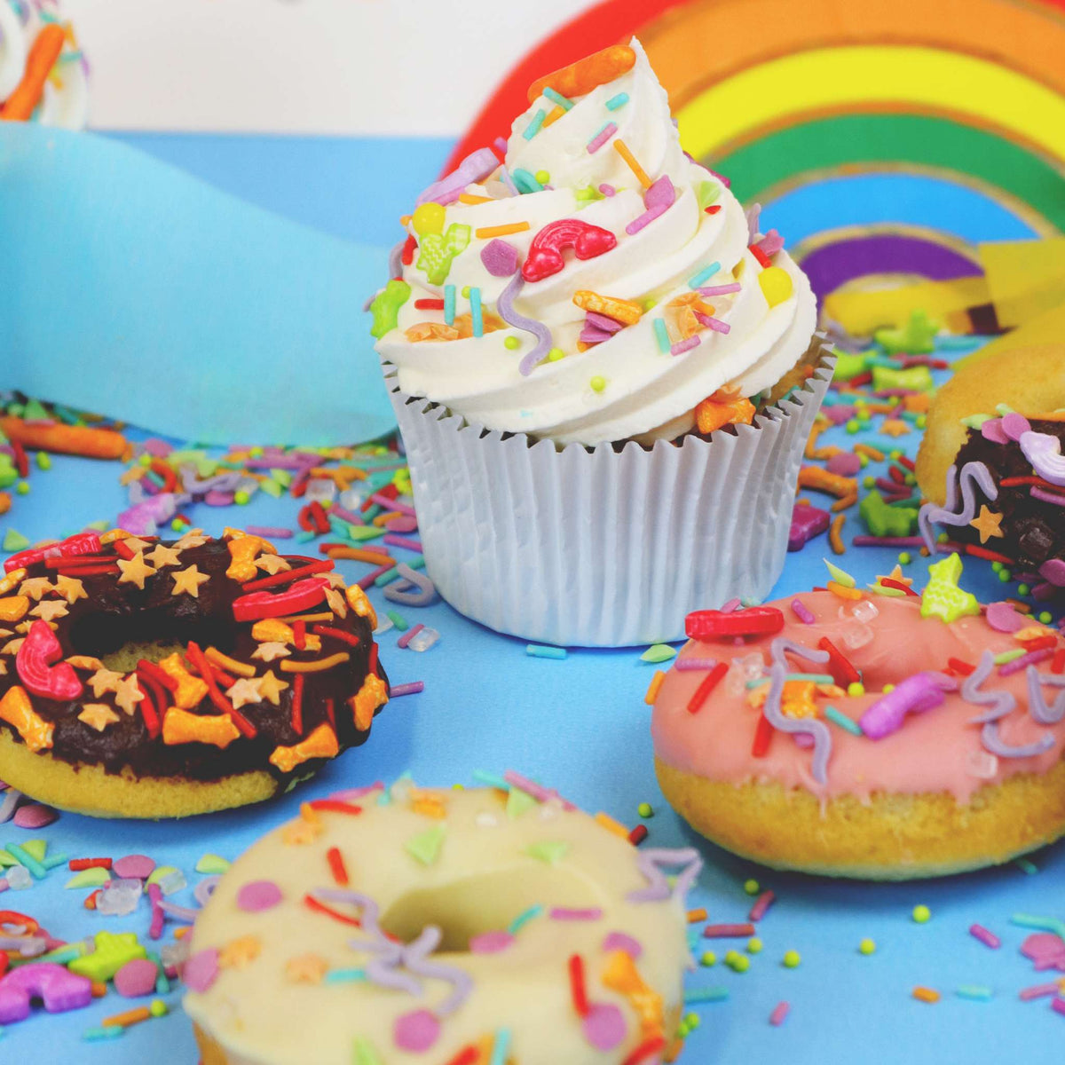 Rainbow Out Of The Box Sprinkles (60g / 2.1oz)