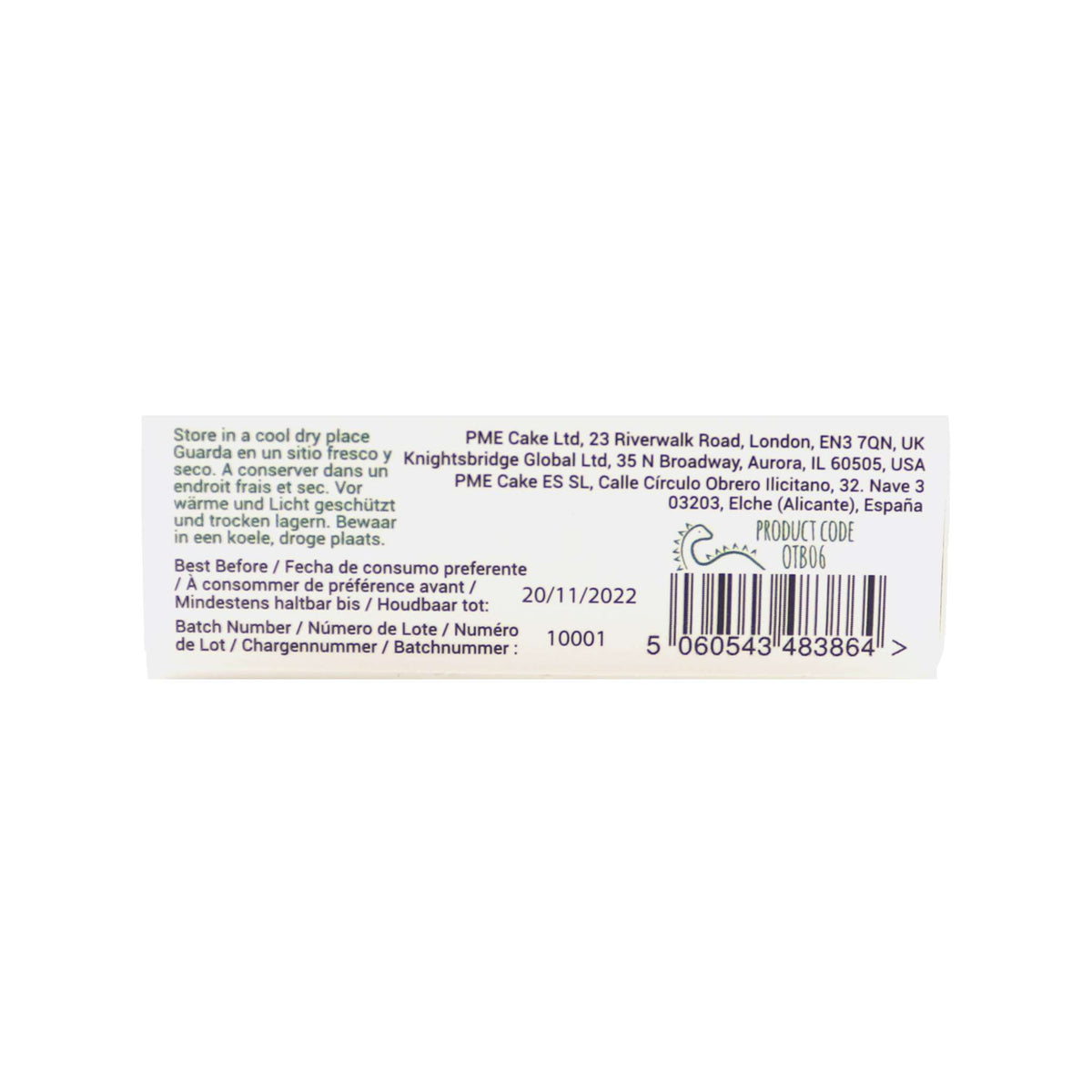 Dinosaur Out Of The Box Sprinkles (60g / 2.1oz)