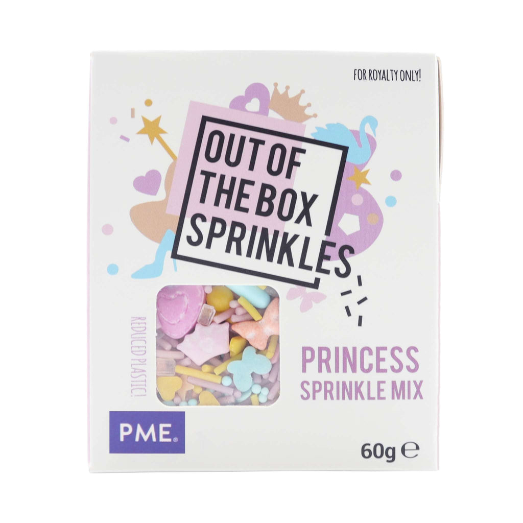 Mezcla de Sprinkles "Out the Box" - Princesa 60g