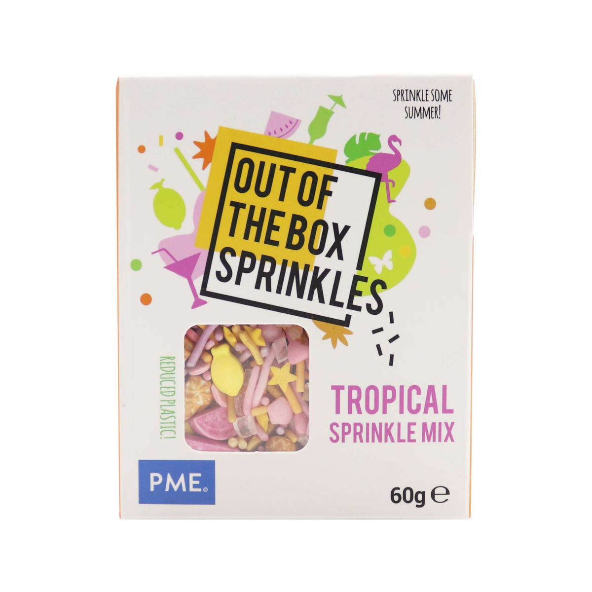 Mezcla de Sprinkles "Out the Box" - Tropical 60g