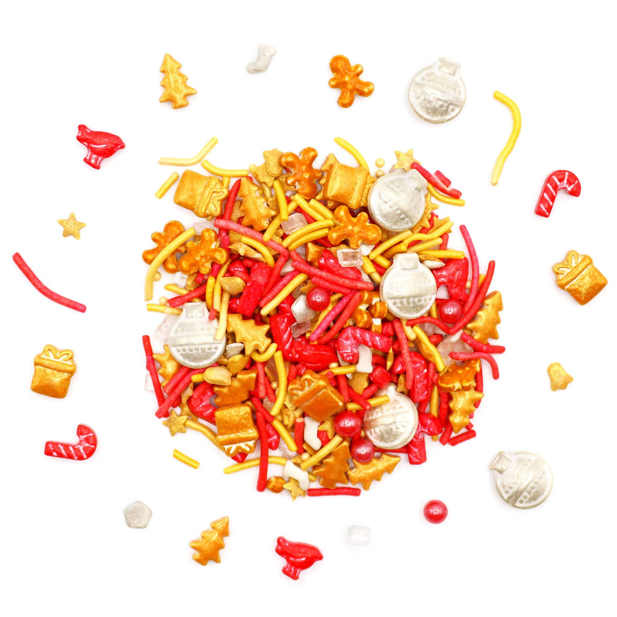 Mezcla de Sprinkles "Out the Box" - Navidad 60g