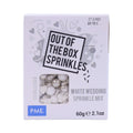 Out the Box Sprinkles en Sucre - Mariage Blanc 60g