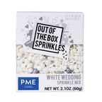 White Wedding Out Of The Box Sprinkles (60g / 2.1oz)