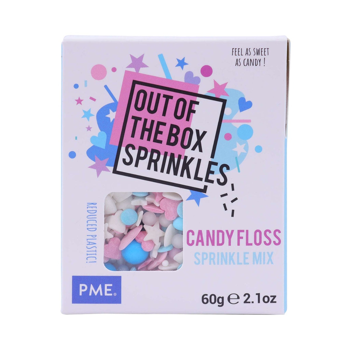 Mezcla de Sprinkles "Out the Box" - Algodón de Azúcar 60g