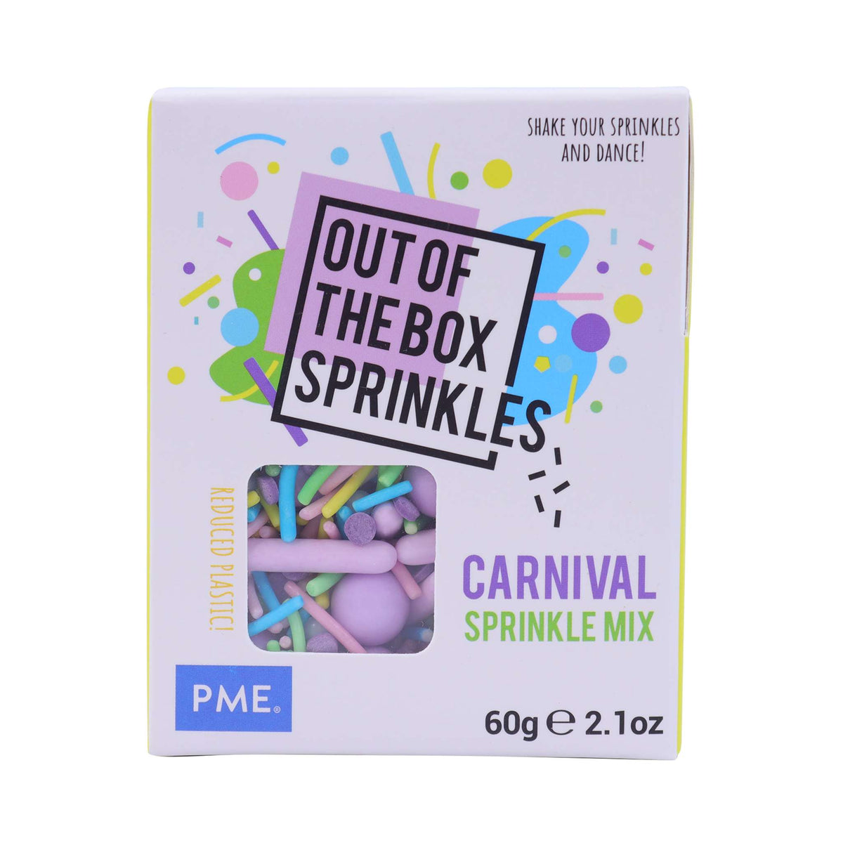 Mezcla de Sprinkles "Out the Box" - Carnaval 60g