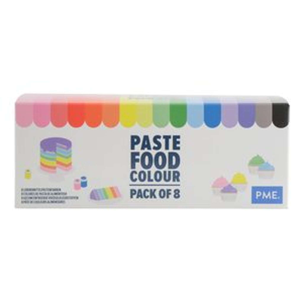 Colorante Alimentario en Pasta - Set de 8 (200g)