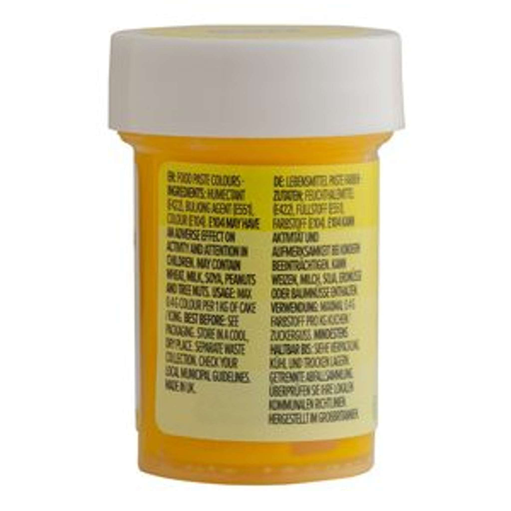 Bakkleurstof Pasta - Geel (25g)