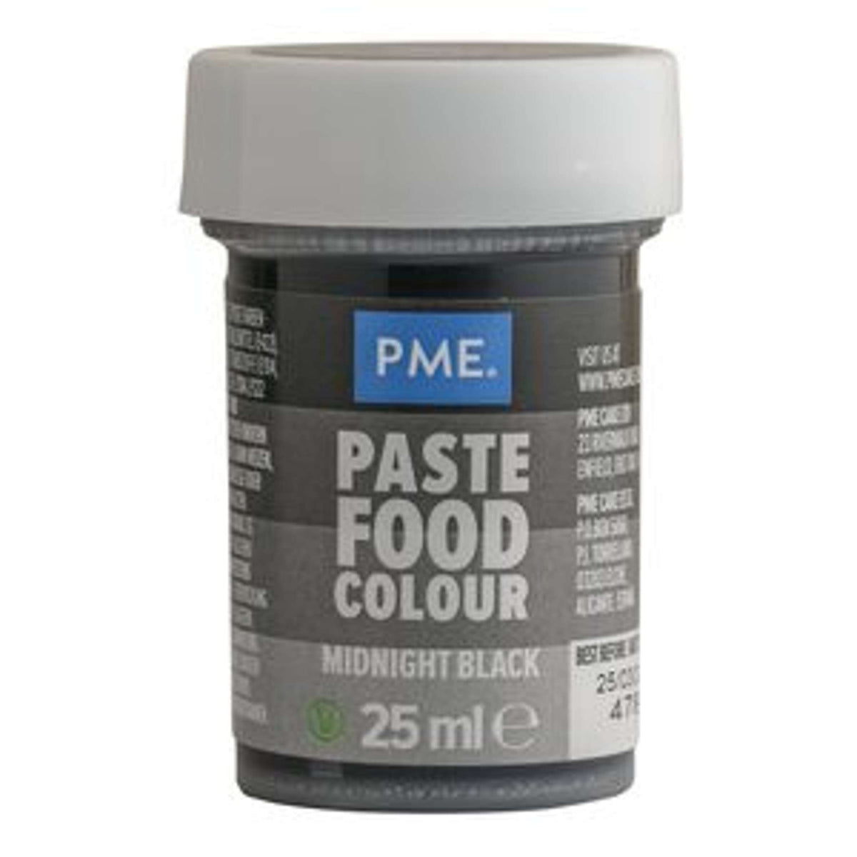 Midnight Black Paste Food Colour (25ml)