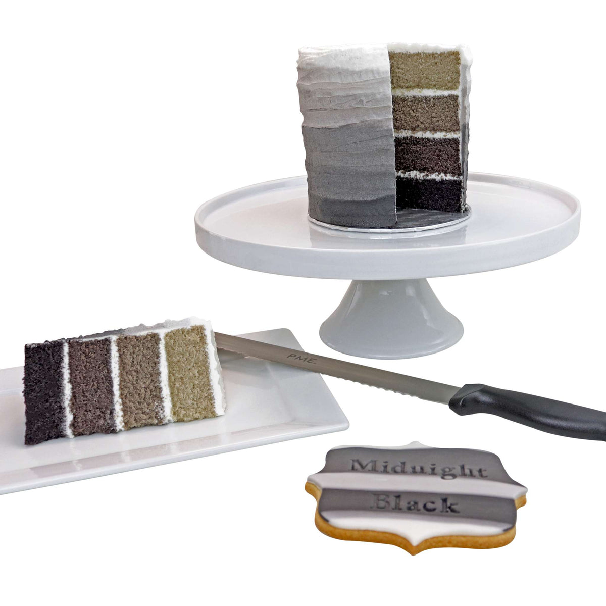 Midnight Black Paste Food Colour (25ml)