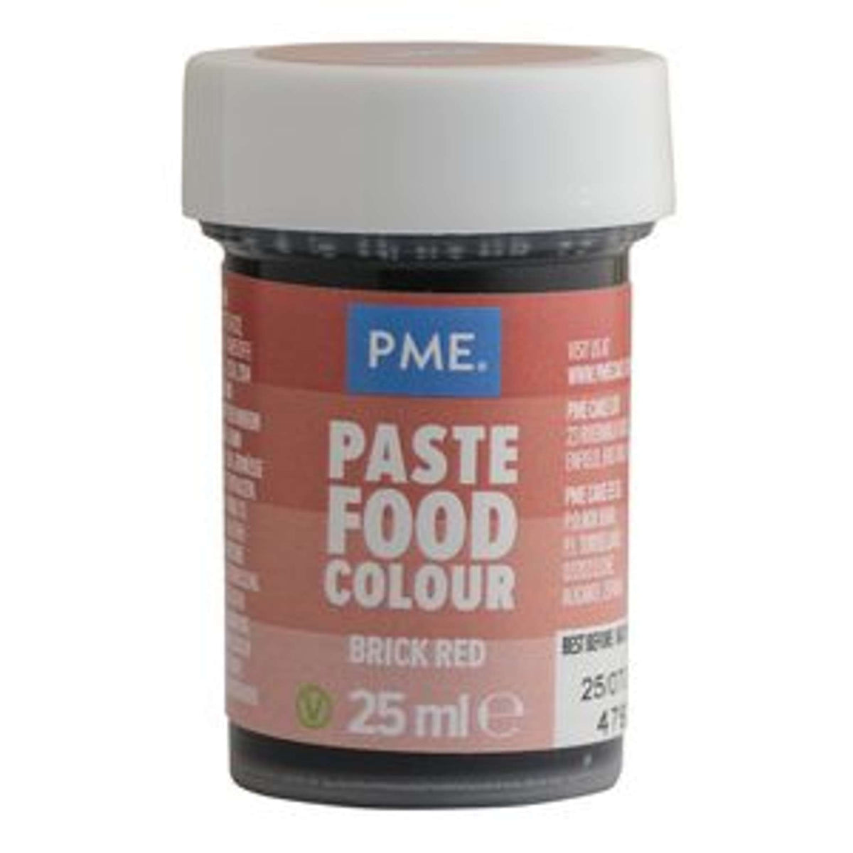 Brick Red Paste Food Colour (25ml)