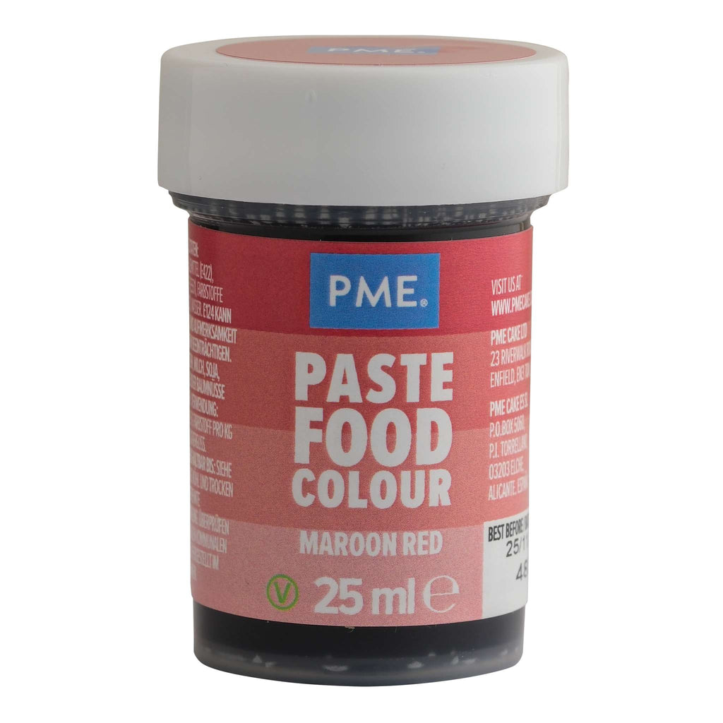 Colorante Alimentario en Pasta - Rojo Granate (25g)
