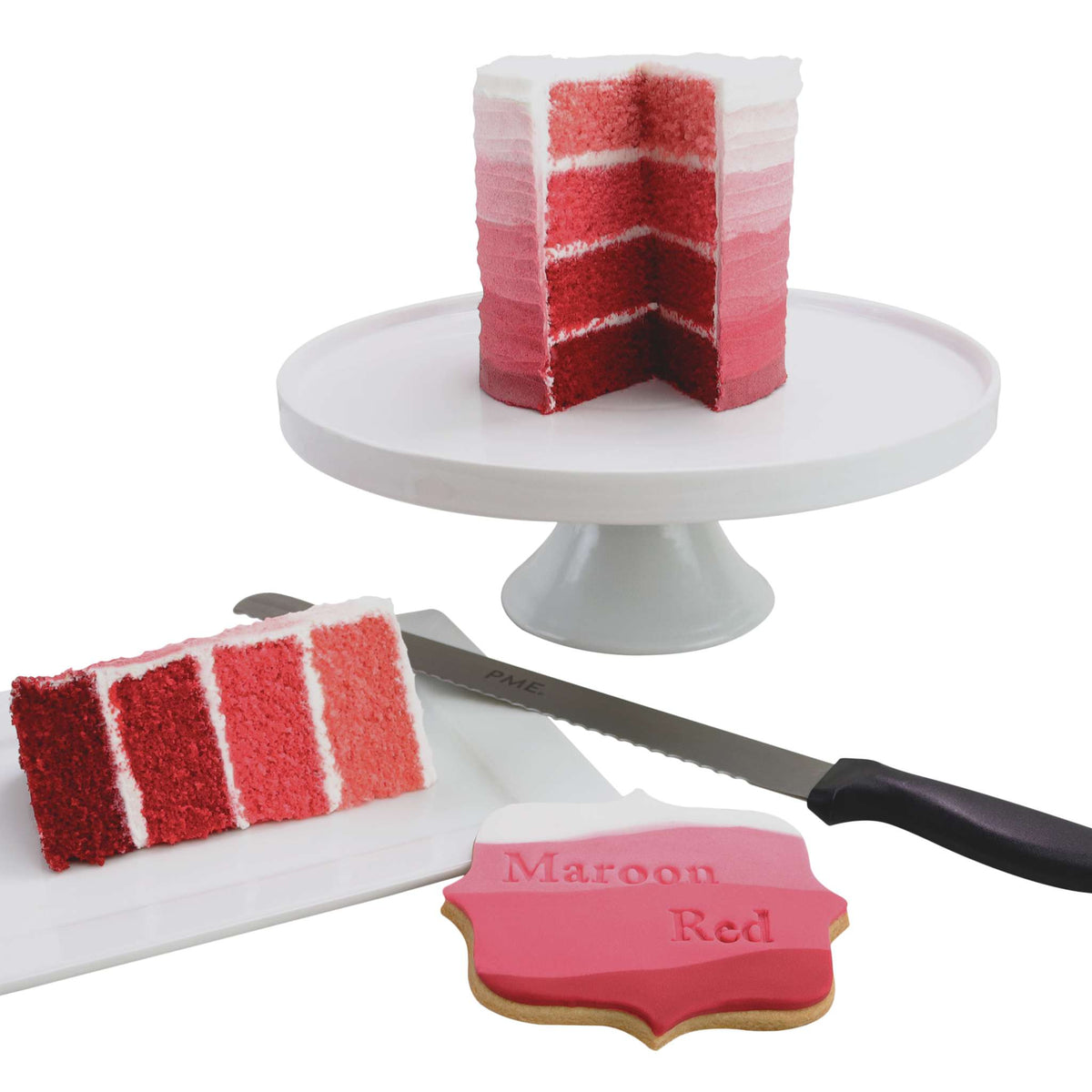 Maroon Red Paste Food Colour (25ml)
