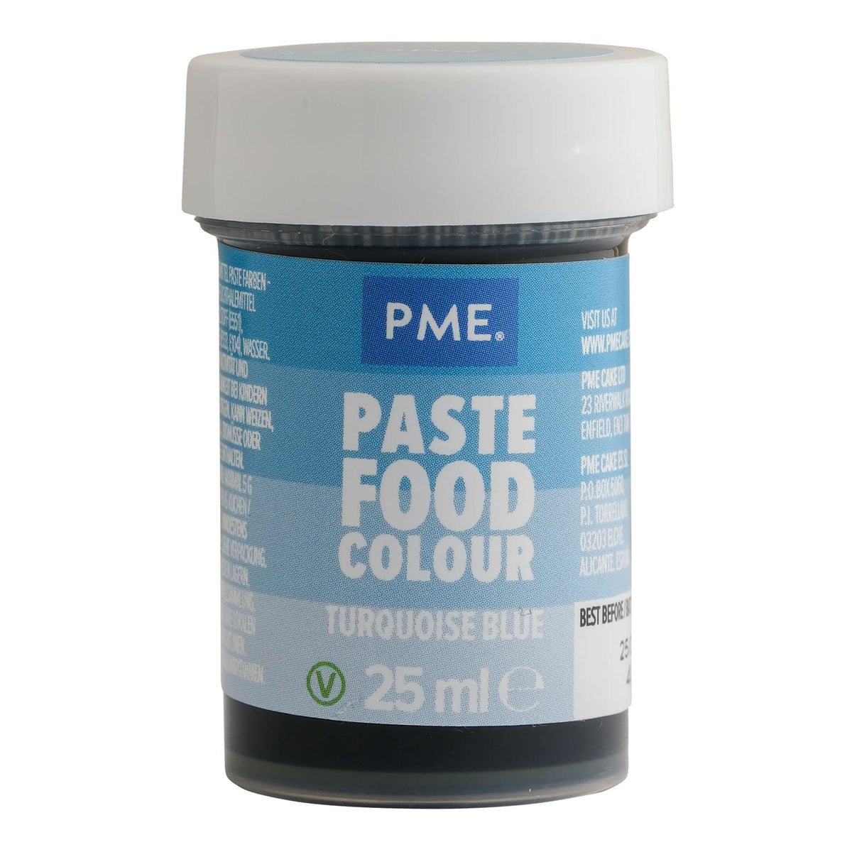 Turquoise Blue Paste Food Colour (25ml)