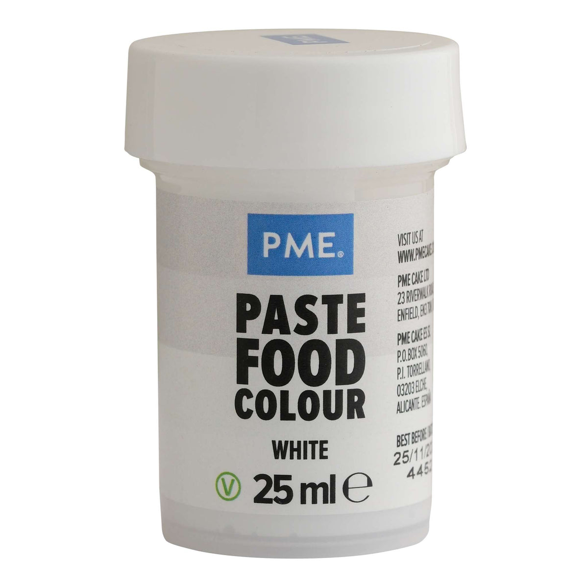 White Paste Food Colour (25ml)