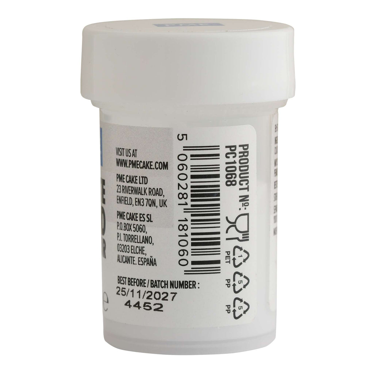 White Paste Food Colour (25ml)