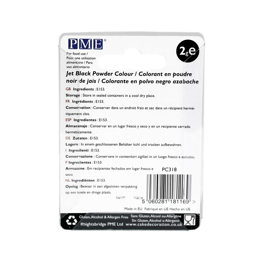 Colorante en Polvo - Negro (2g)