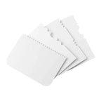 Patterned Edge Side Scrapers Set Of 4