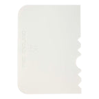 Patterned Edge 2 Plastic Side Scraper