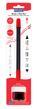 Pinsel- & Feinstift - Rot