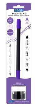 Pinsel- & Feinstift - Lila