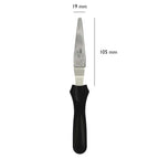 Paletmes - Taps en Hoekig Lemmet (22cm / 8.5")