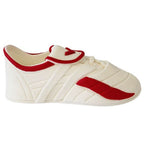 Toppers en Sucre Artisanaux - Chaussure de Sport Blanche Pk/2 (45 x 108mm / 1.77 x 4.25")