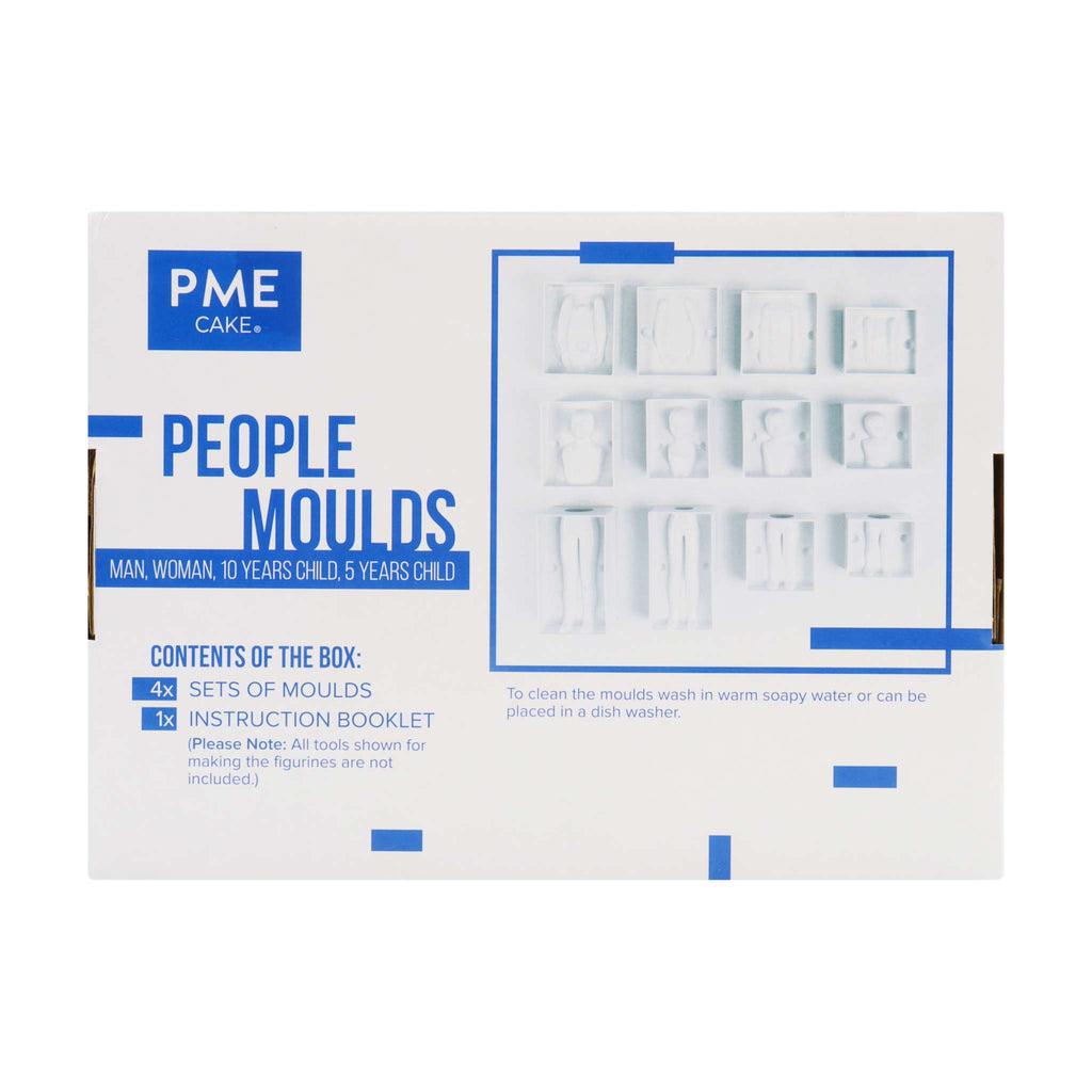 Ensemble de moules Personnages - Ensemble de 4
