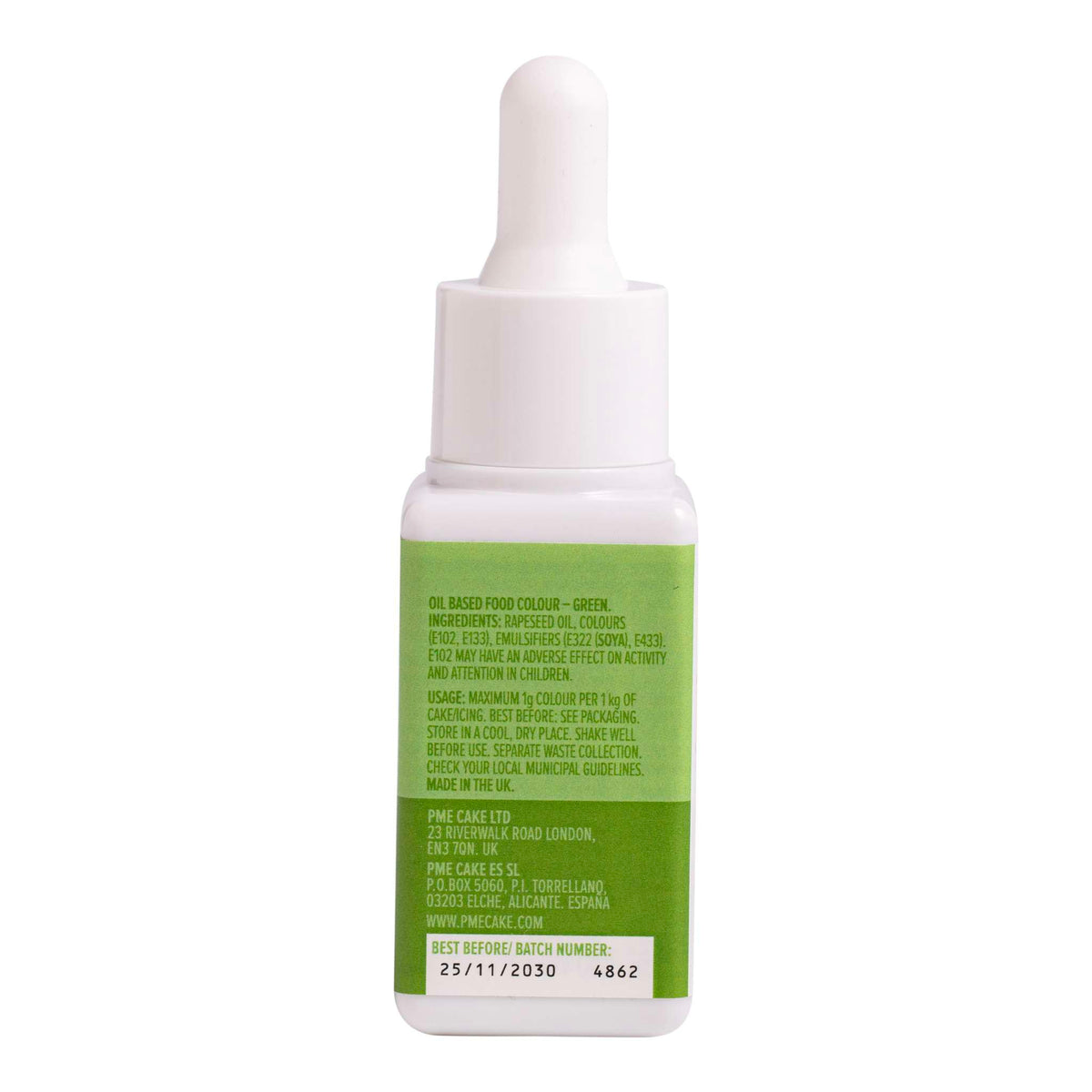 Green Colour Drops (20ml)