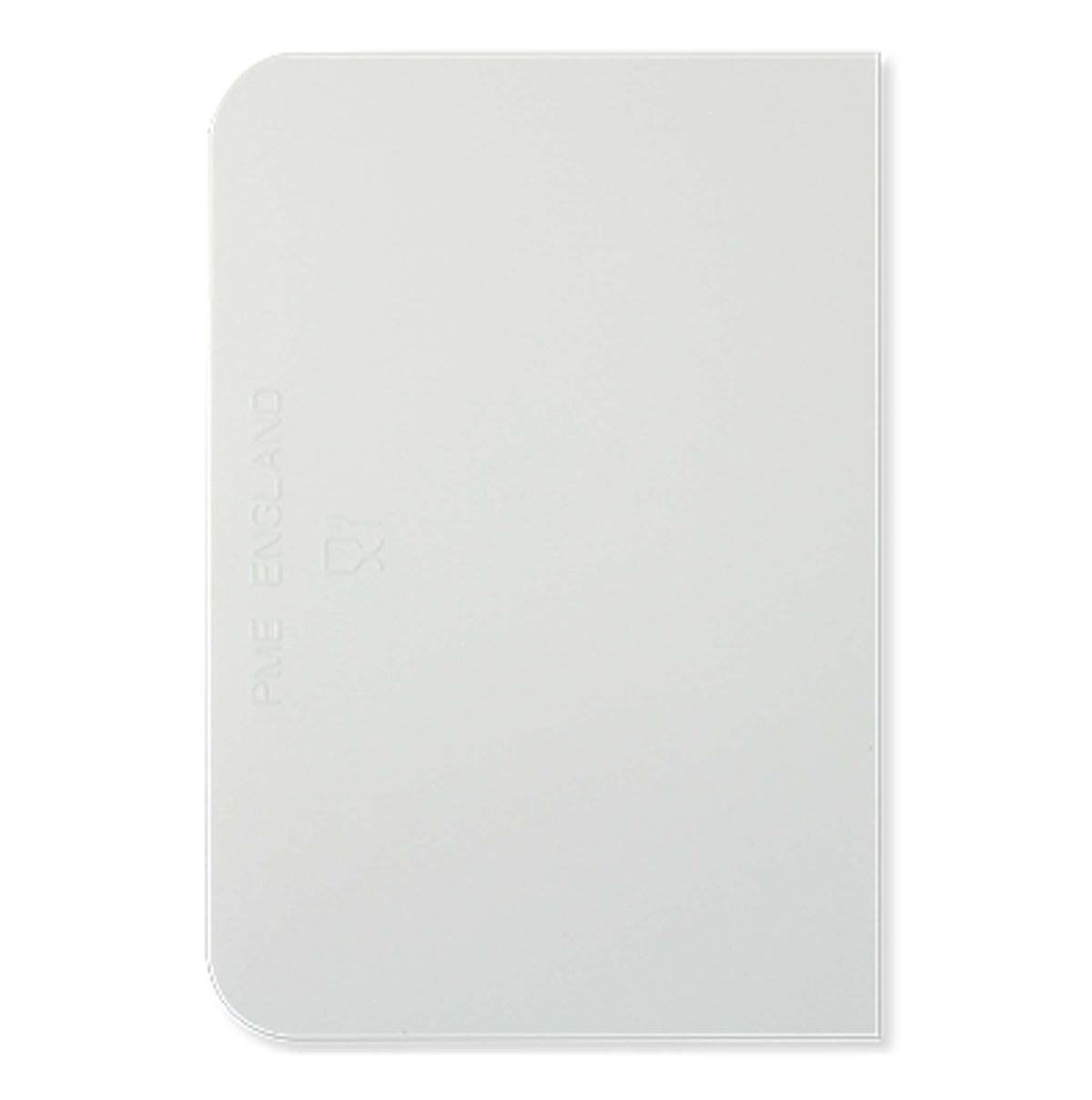 Plain Edge Plastic Side Scraper (5 x 3.5in)