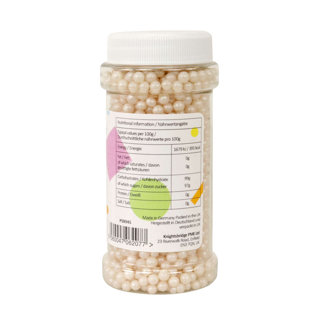 Perlas de Azúcar PME Sonrosado de Perla 100g