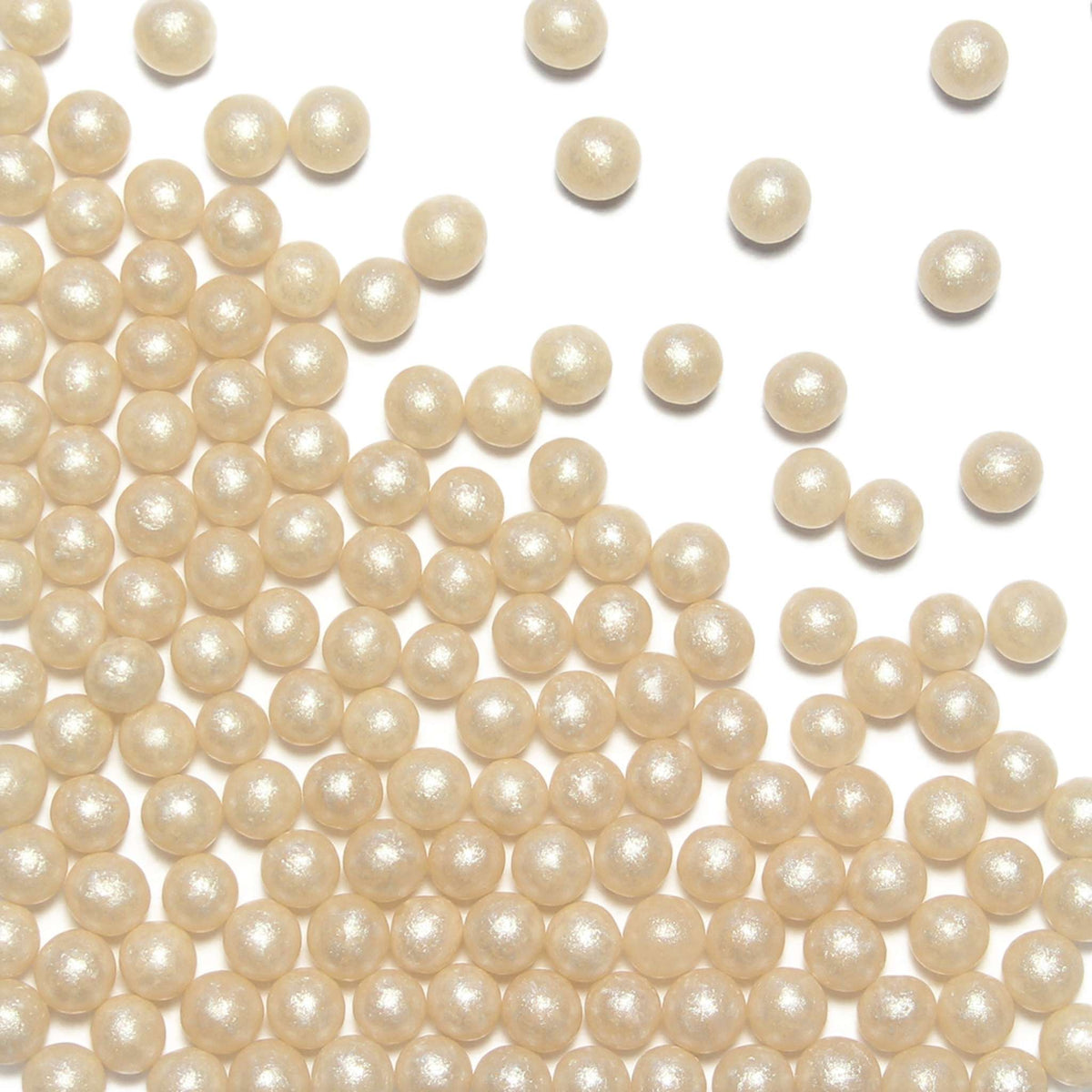 Pearlized Oyster Sugar Pearls Sprinkles (100g / 3.52oz)