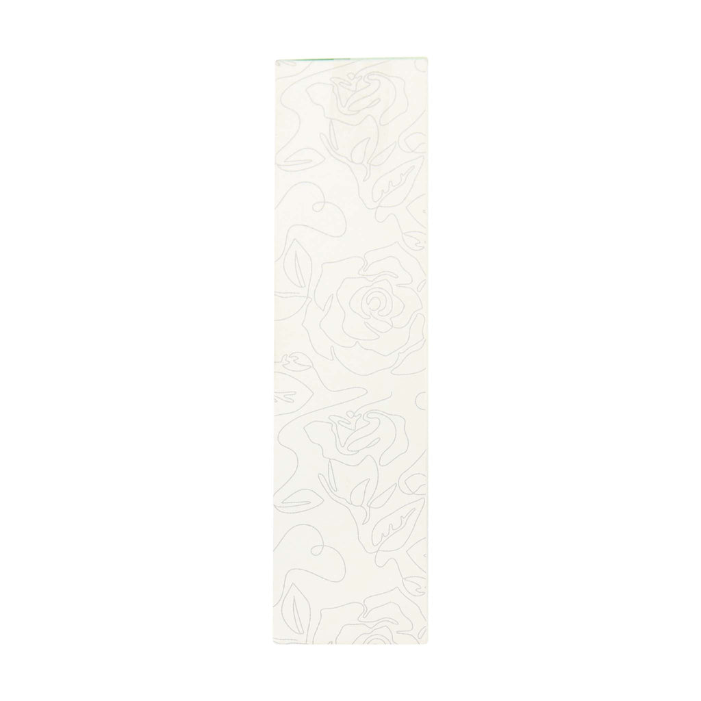 Weiße Zuckerrosen, 62mm (4 Stück)