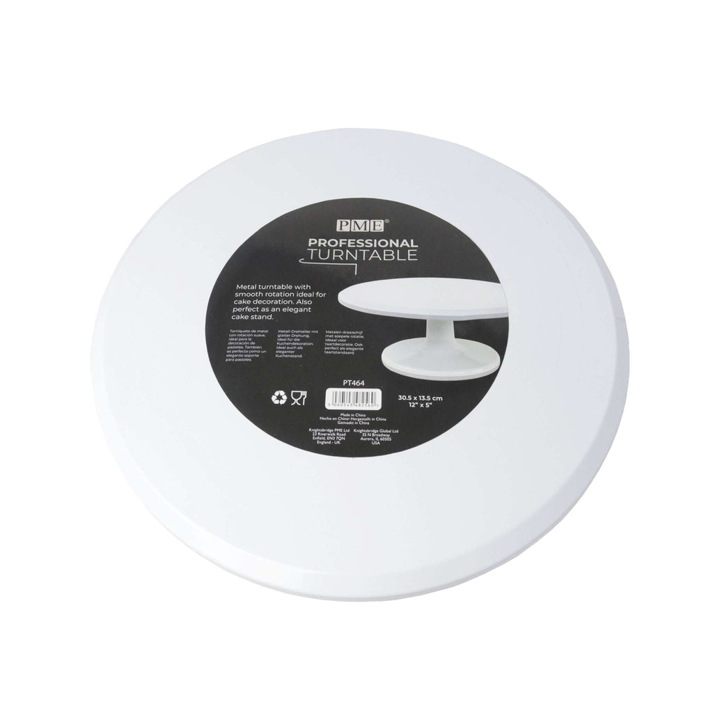 Professional Metal Turntable (30.5 x 13.5cm / 12 x 5")