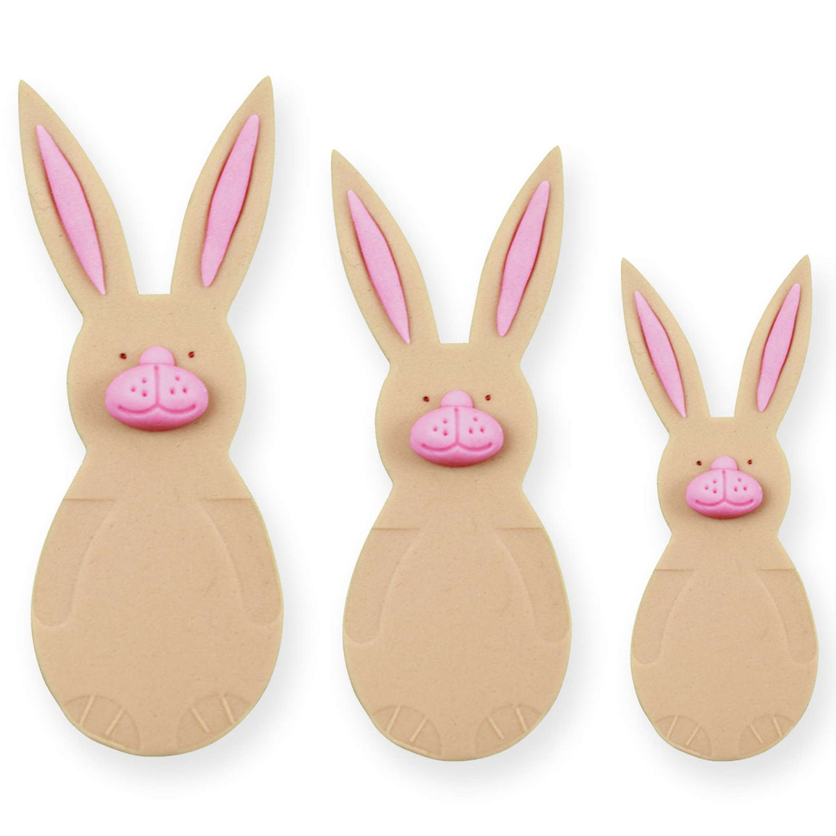 S/M/L Rabbit Plunger Cutters Set/3