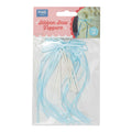 Blue Ribbon Bow Toppers Pk/8