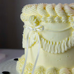 Nœuds décoratifs en Topper pour Gâteau - Blanc (8 pièces)
