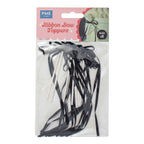 Topper con Lazo de Cinta para Tartas - Negro (8 piezas)
