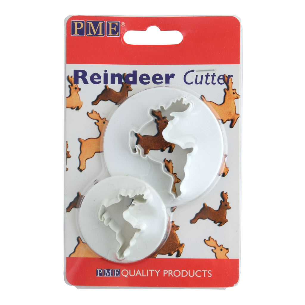 Reindeer Fondant Cutters Set Of 2