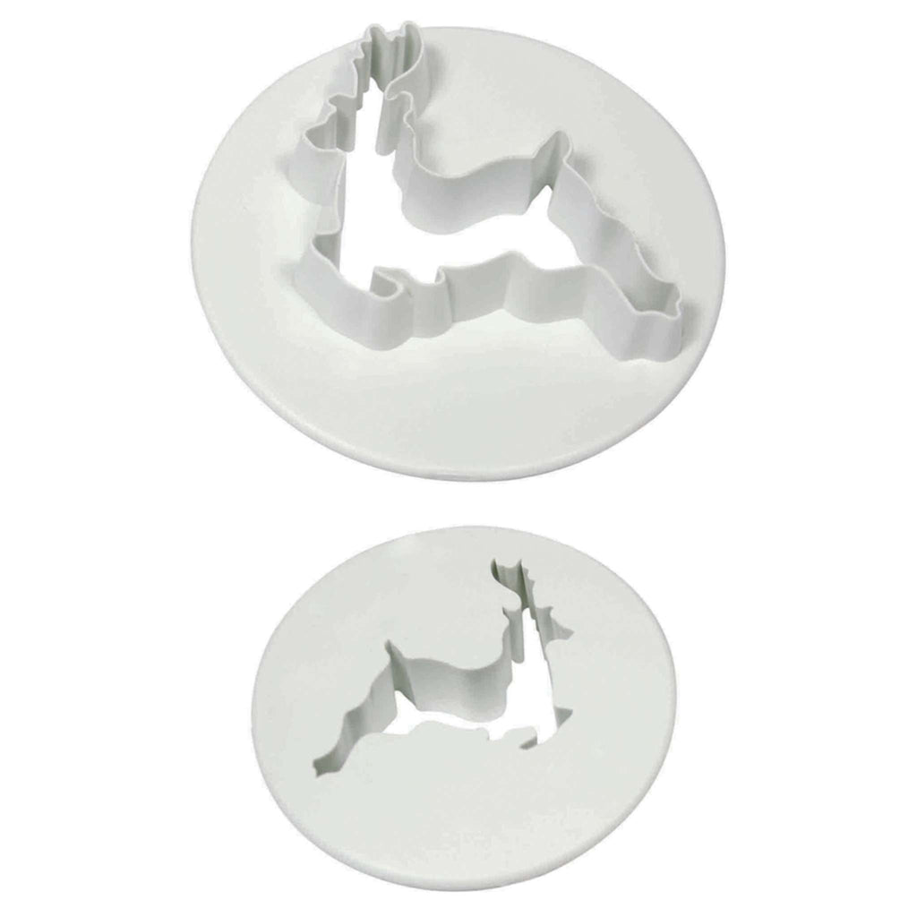 Reindeer Fondant Cutters Set Of 2