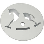 Plastik-Ausstecher - Kleines Schaukelpferd (30mm / 1.2")