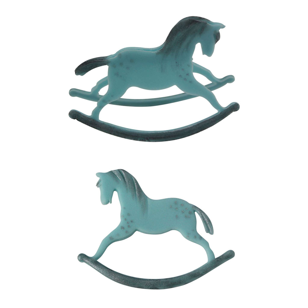Rocking Horse Fondant Cutters Set Of 2