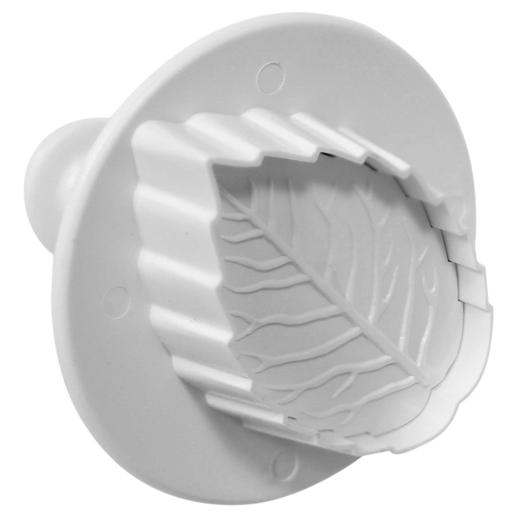 Medium Veined Rose Leaf Plunger Cutter (30mm)