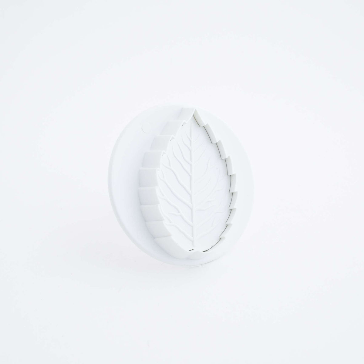 XXX Large Veined Rose Leaf Plunger Fondant Cutter