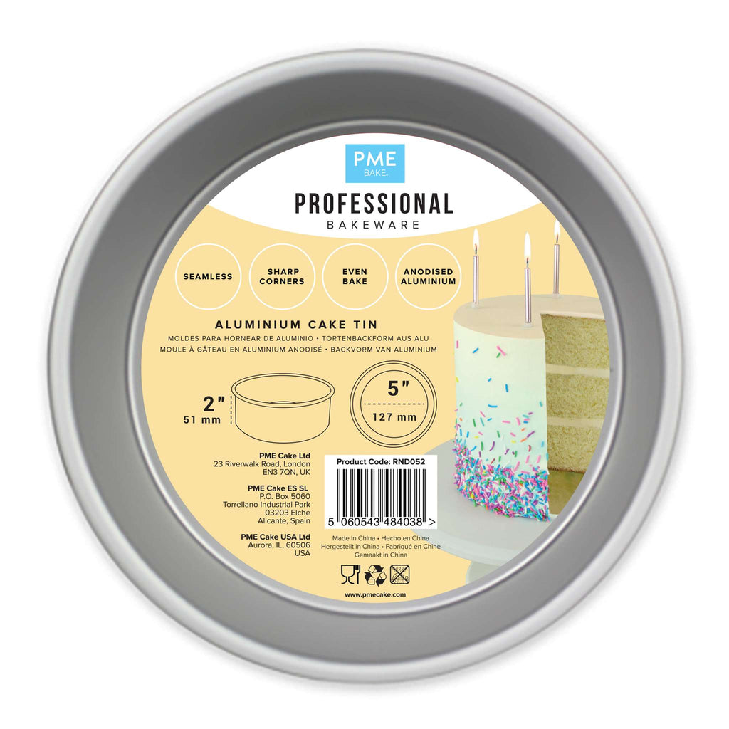 Ronde Bakvorm (127 x 51mm / 5 x 2")