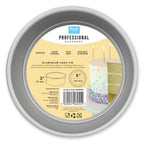 Round Aluminium Cake Tin (6 x 3" / 152 x 76mm)