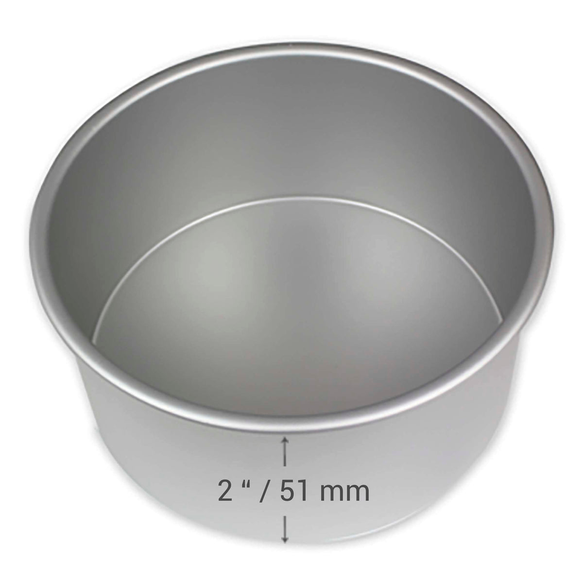 Round Aluminium Cake Tin (7 x 2" / 178 x 51mm)
