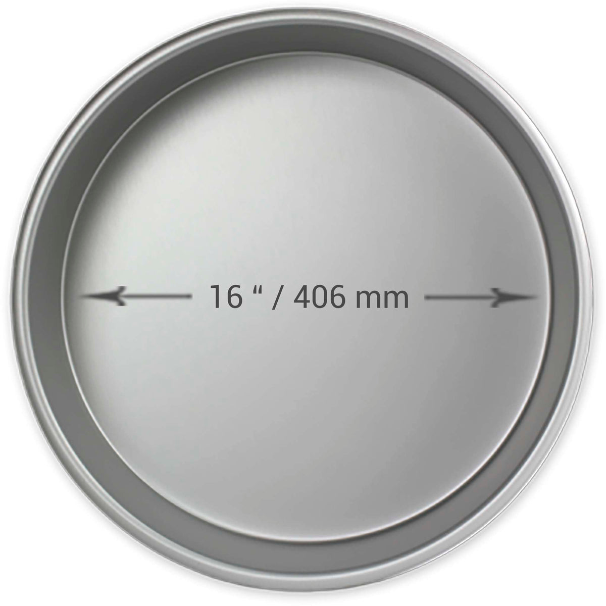 Round Aluminium Cake Tin (16 x 2" / 406 x 51mm)