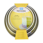 Ronde Taartvormen 12, 13, 14 inch x 2 inch diep, Set van 3